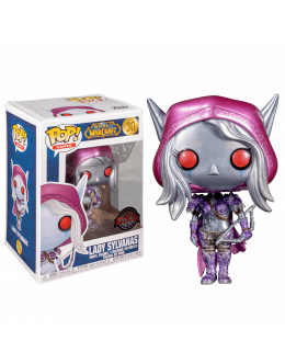 Фигурка Сильвана Ветрокрылая металлик Sylvanas Metallic из игры Ворлд оф Варкрафт 30