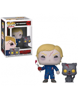 Фигурка Воскрешенные Гейдж и кот Черч Undead Gage and Church из фильма Кладбище домашних животных 729