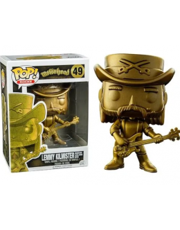 Фигурка Лемми Килмистер Золотая статуя Lemmy Kilmister Golden Statue Motorhead из серии Рок Музыканты 49 Фигурка Лемми Килмистер Золотая статуя Lemmy Kilmister Golden Statue Motorhead из серии Рок Музыканты 49