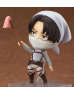 Фигурка Леви уборщик нендороид из аниме Атака титанов/Вторжение гигантов Nendoroid: Levi Cleaning
