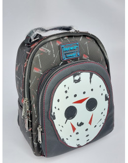 Сумка рюкзак маска Джейсон Вурхиз из фильма Пятница 13 Friday The 13th Jason Mask Funko Loungefly Disney Сумка рюкзак маска Джейсон Вурхиз из фильма Пятница 13 Friday The 13th Jason Mask Funko Loungefly Disney